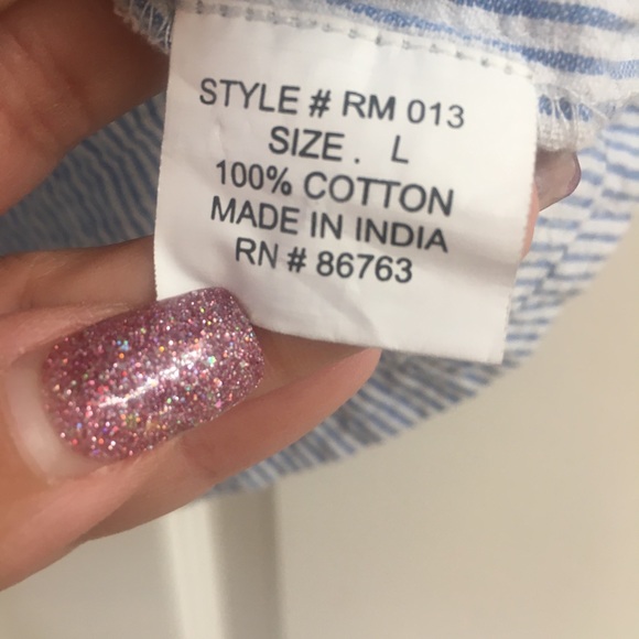 NWT Seersucker Romper - Picture 4 of 4